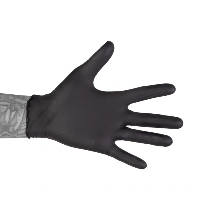 Boîte de 100 gants en nitrile noirs