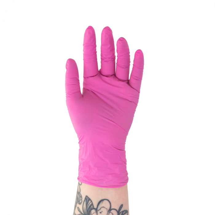 Boîte de 100 gants Killer Beauty Nitrile rose