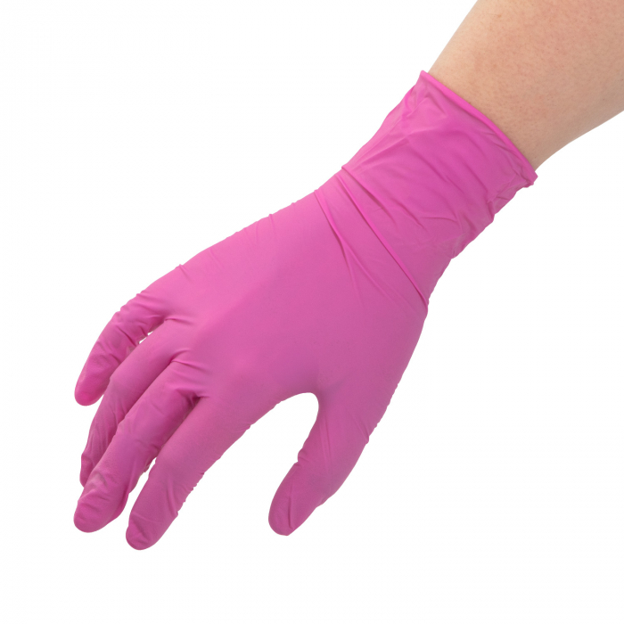 Boîte de 100 gants Killer Beauty Nitrile rose