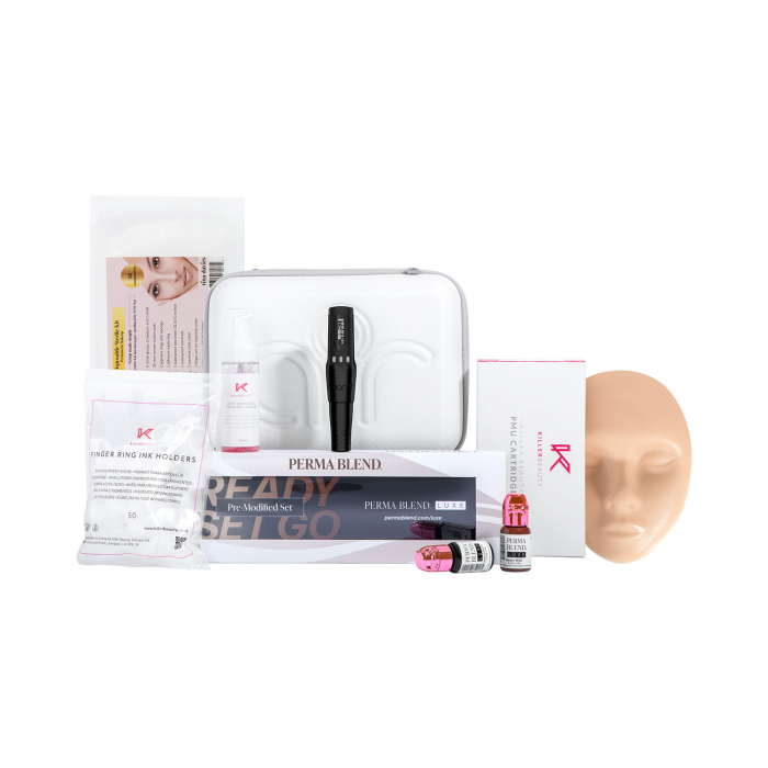 Killer Beauty Training Starter Kit - Machine sans fil à frappe avancée de 2,1 mm - Stealth