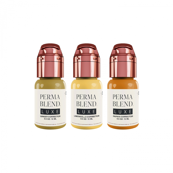 Encre Perma Blend Luxe PMU - Rescue Mini Set - 3 x15ml