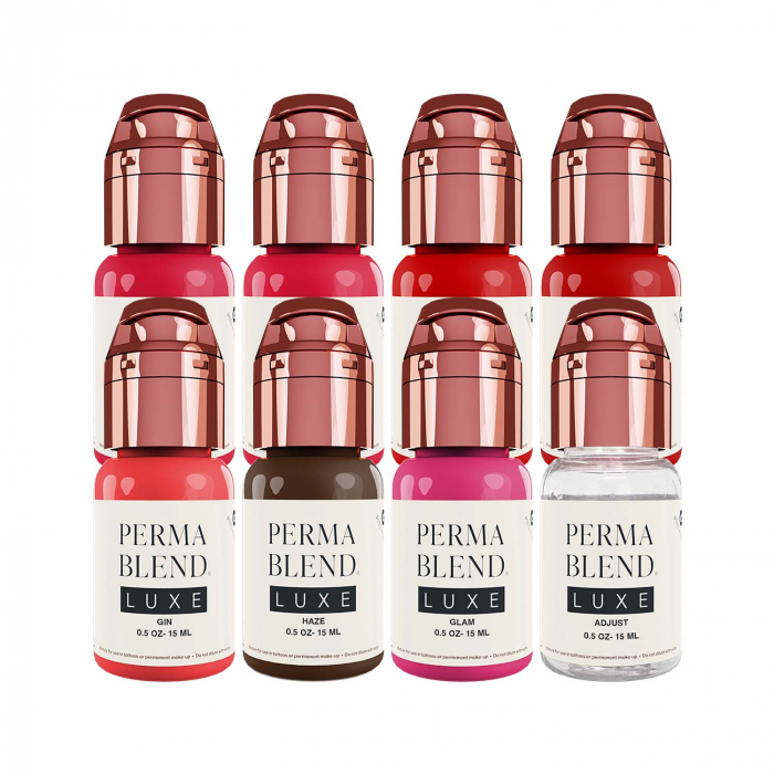 Perma Blend Luxe PMU Ink - Carla Ricciardone Enhance Set - 8x 15ml